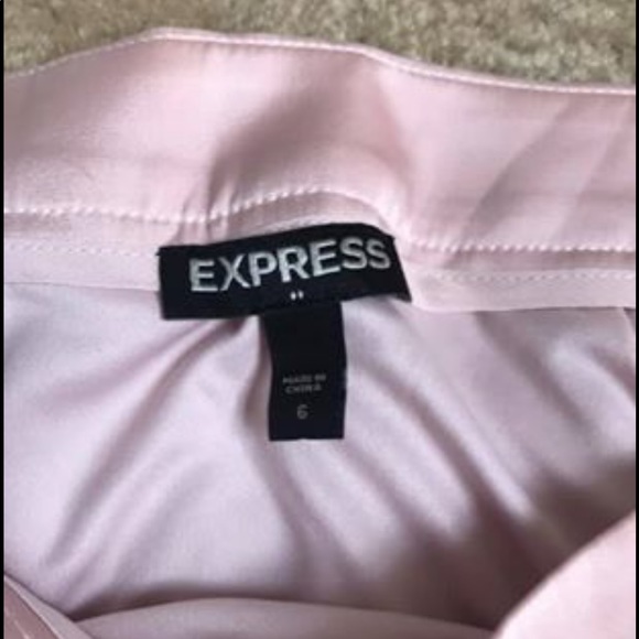 Express Mini Pink Skirt - Picture 2 of 4